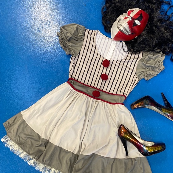 It's Showtime! Dresses & Skirts - Showtime Carnival Polka Dot Dress~Adult Small